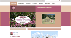 Desktop Screenshot of fiori-forchette.com